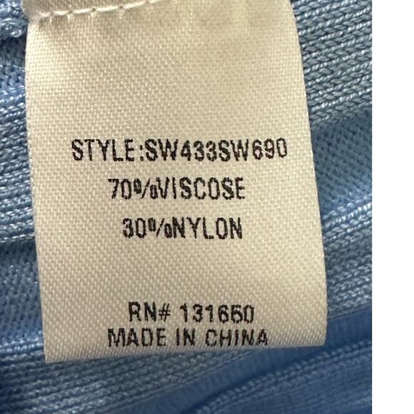 Fashion Nova blue ribbed knit crop fitted tank top Size small - Picture 4 of 8